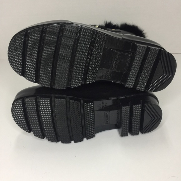 Hunter Cathie Genuine Dyed Rabbit Fur Trim Boot - Picture 8 of 8